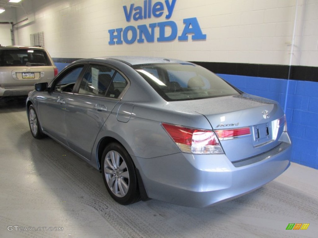 2011 Accord EX-L Sedan - Celestial Blue Metallic / Black photo #3