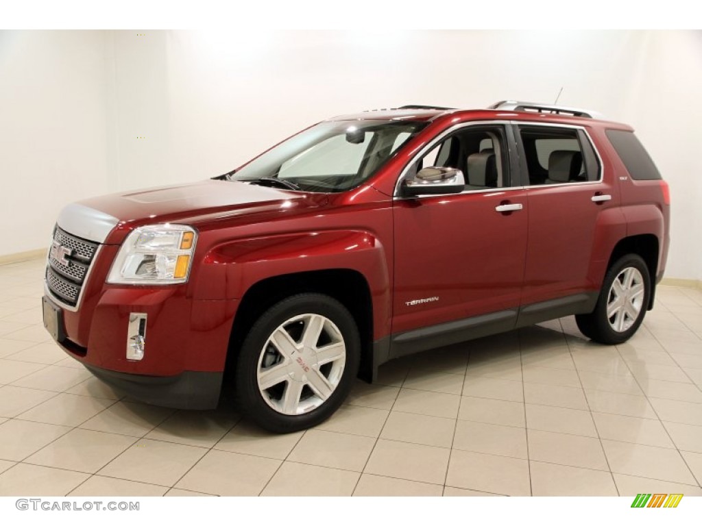 Merlot Jewel Metallic 2011 GMC Terrain SLT Exterior Photo #89603594