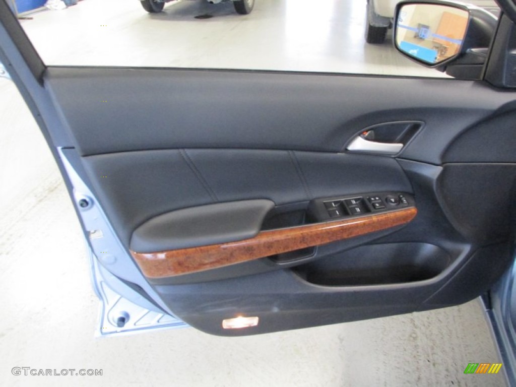 2011 Accord EX-L Sedan - Celestial Blue Metallic / Black photo #7