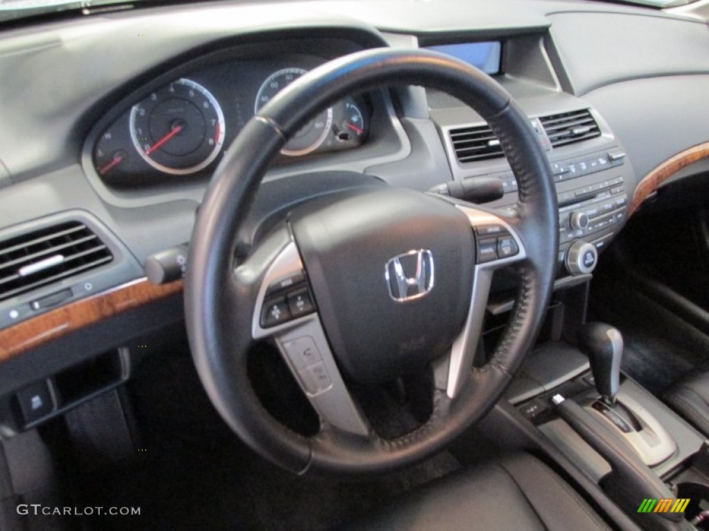 2011 Accord EX-L Sedan - Celestial Blue Metallic / Black photo #11
