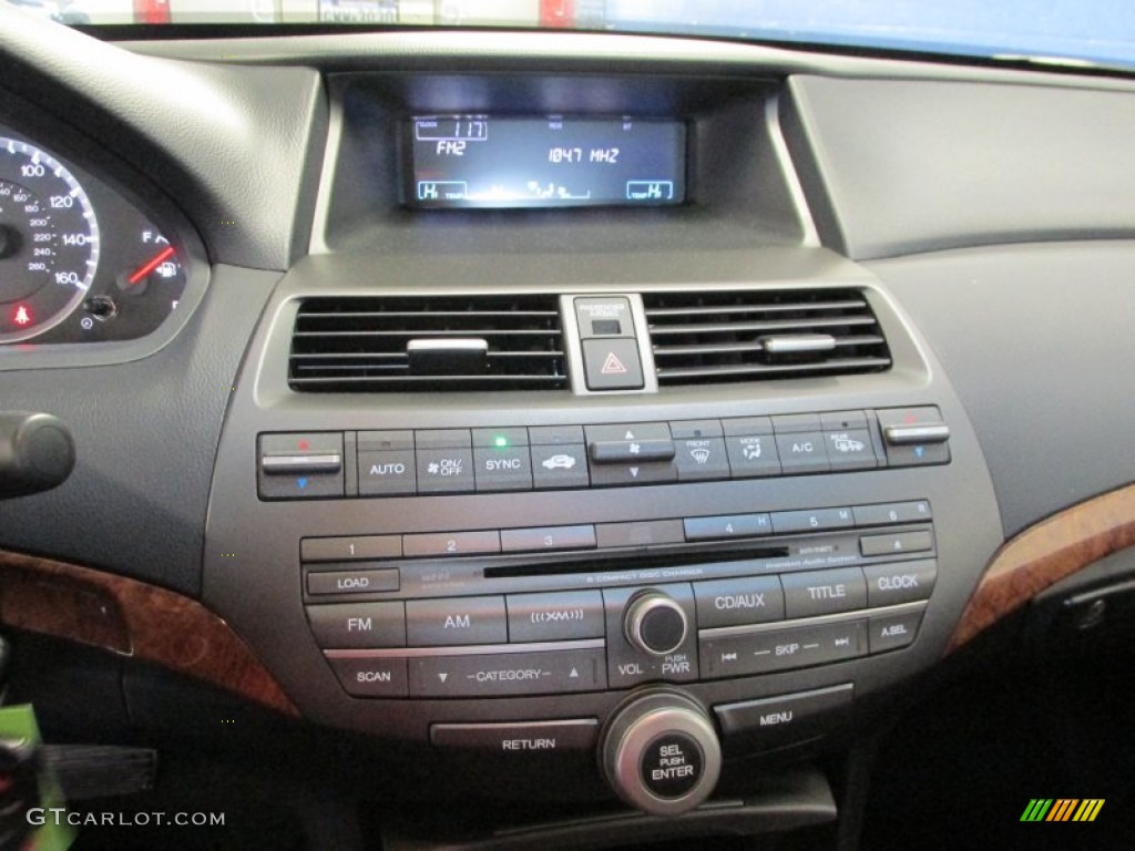 2011 Accord EX-L Sedan - Celestial Blue Metallic / Black photo #13