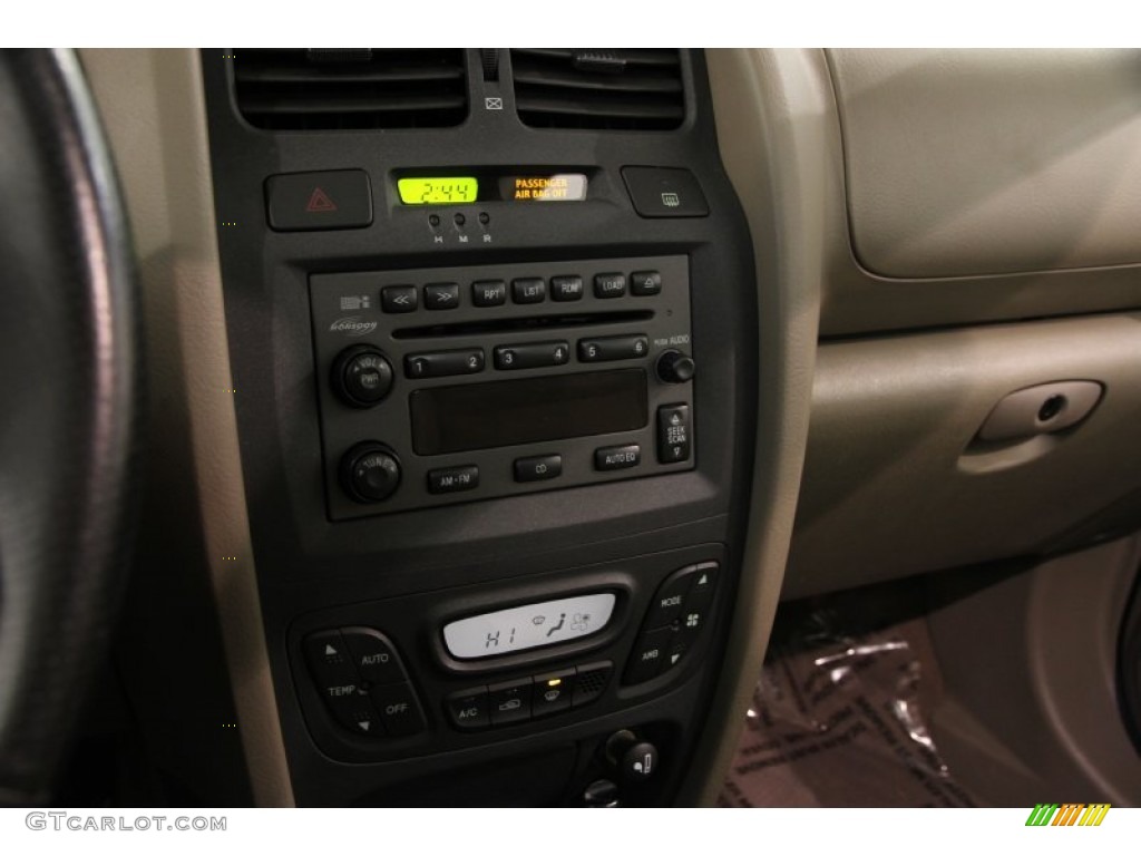 2005 Santa Fe LX 3.5 - Black Obsidian / Beige photo #8