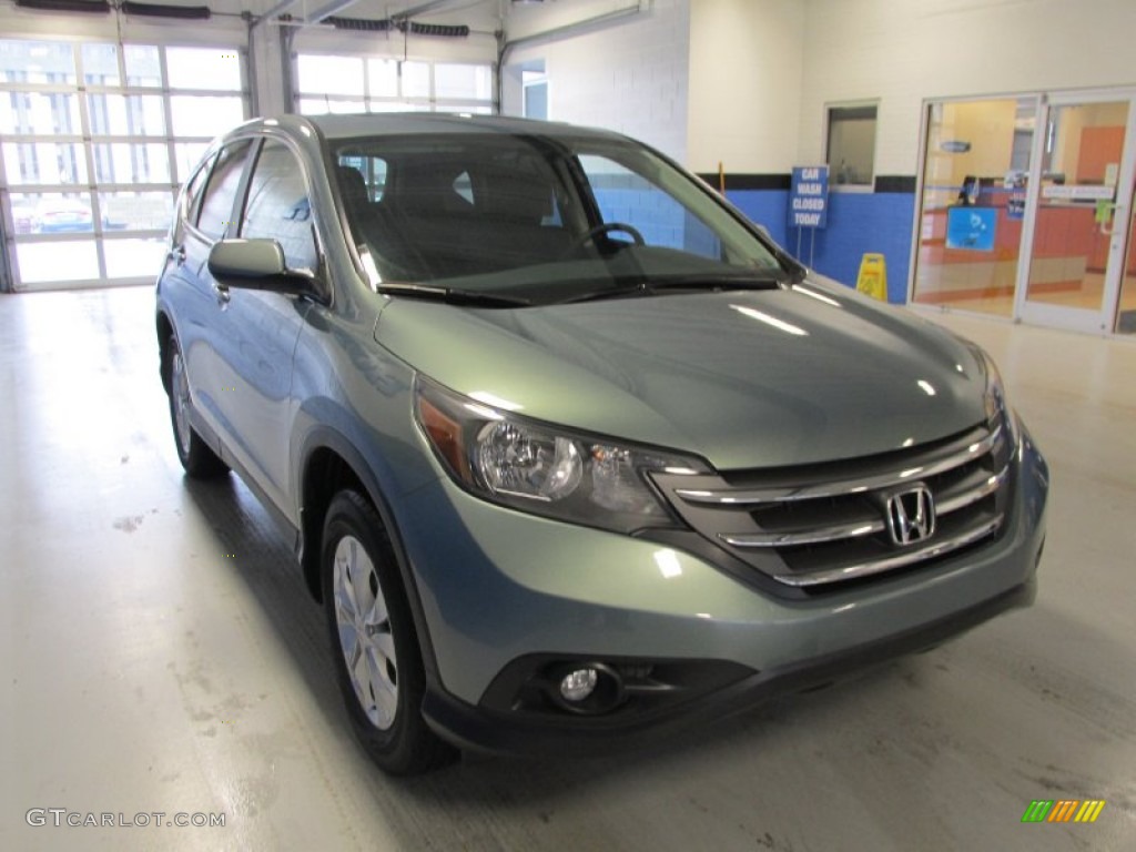 Opal Sage Metallic 2012 Honda CR-V EX 4WD Exterior Photo #89604359