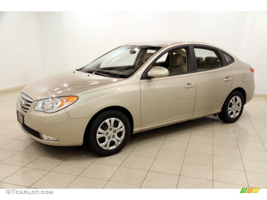 Laguna Sand 2010 Hyundai Elantra GLS Exterior Photo #89604379