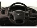 2006 Hyundai Elantra Beige Interior Steering Wheel Photo