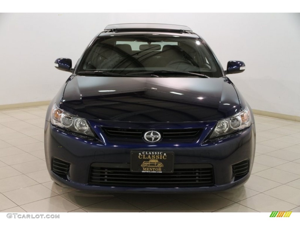 2011 tC  - Nautical Blue Mica / Dark Charcoal photo #2