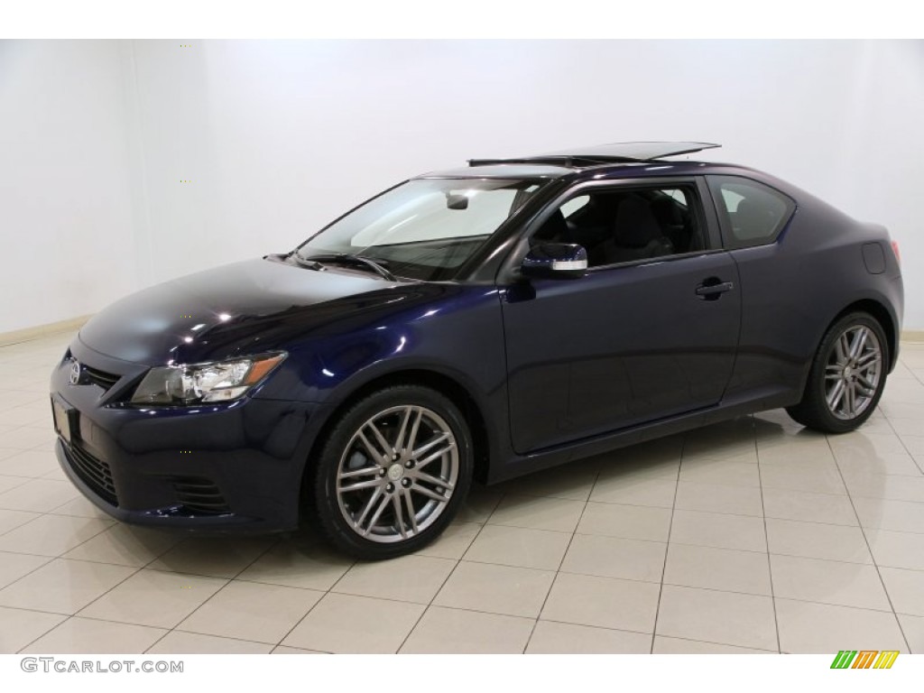 2011 tC  - Nautical Blue Mica / Dark Charcoal photo #3
