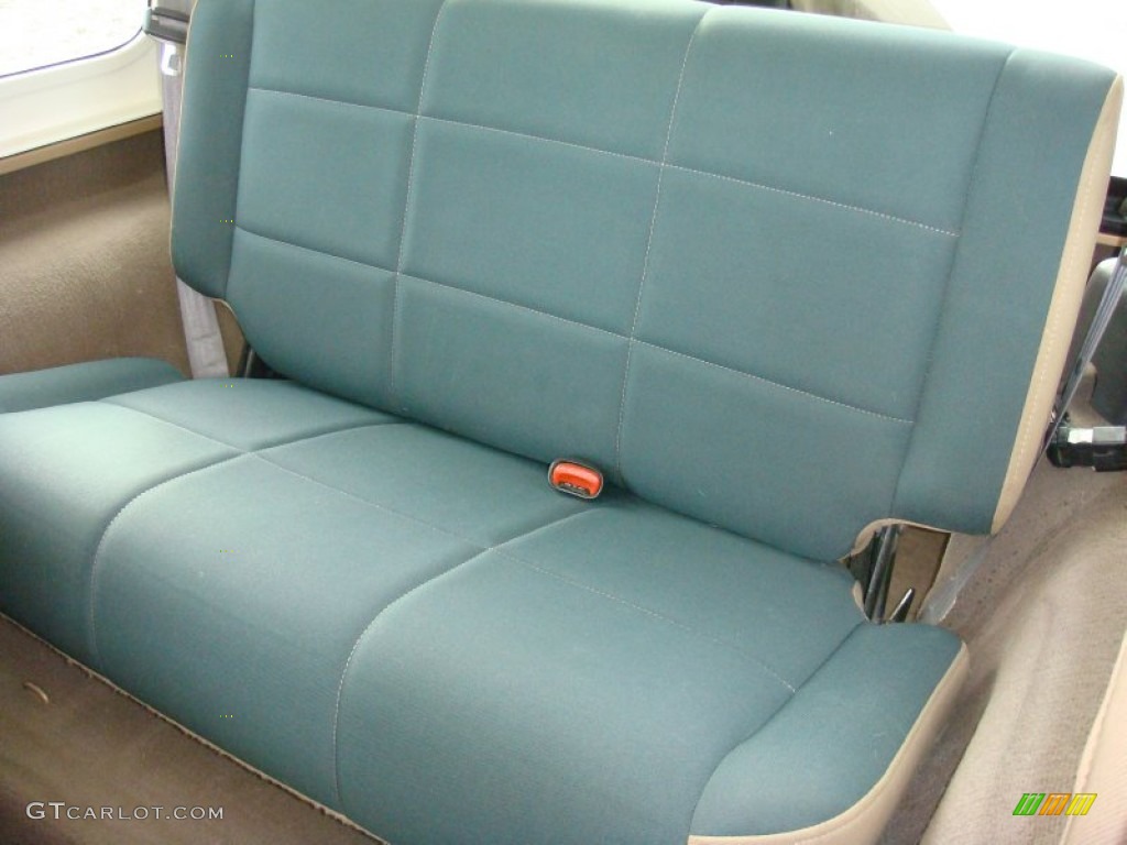 1999 Jeep Wrangler Sahara 4x4 Rear Seat Photo #89605115