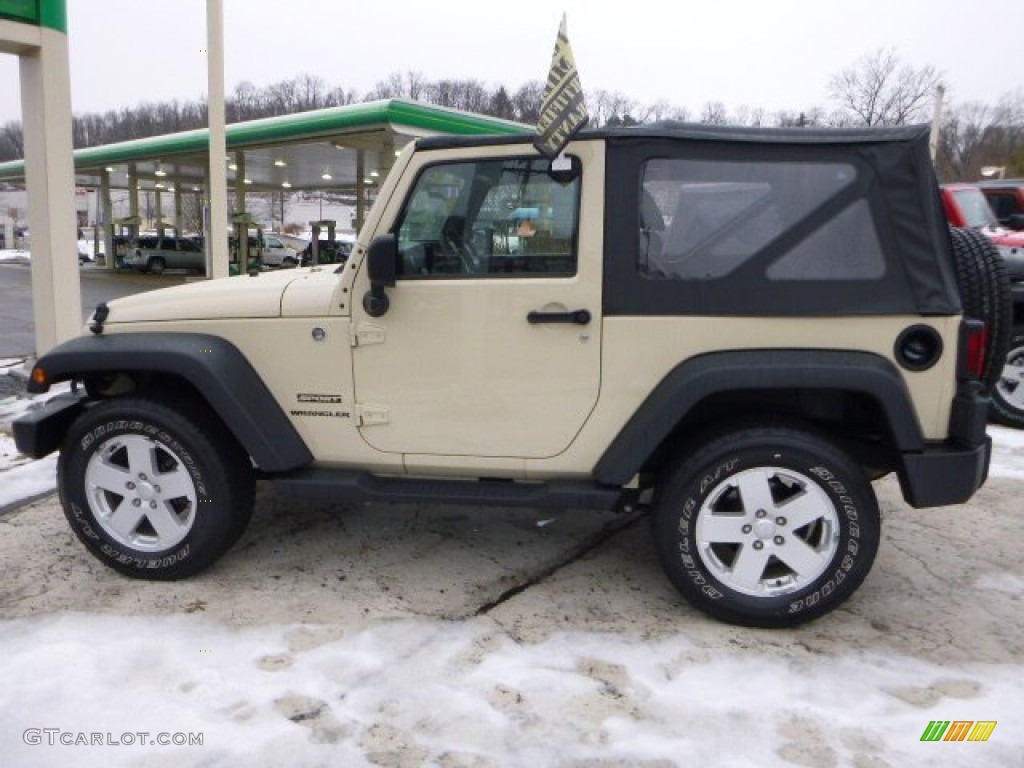2011 Wrangler Sport S 4x4 - Sahara Tan / Black photo #2