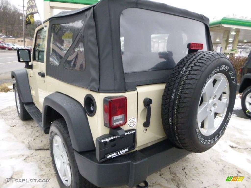 2011 Wrangler Sport S 4x4 - Sahara Tan / Black photo #3