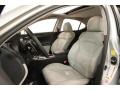 2011 Lexus IS Light Gray Interior Front Seat Photo
