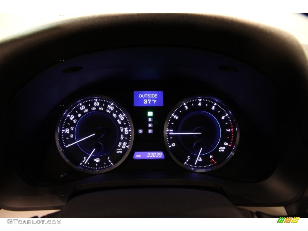 2011 Lexus IS 250 AWD Gauges Photos