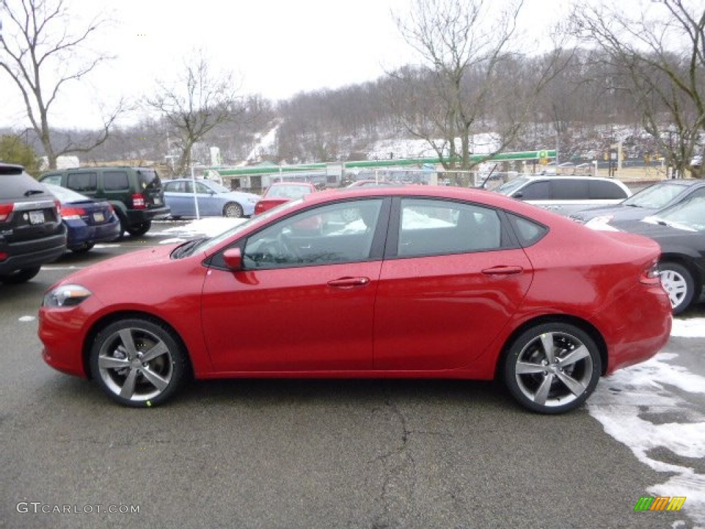 Redline 2 Coat Pearl 2014 Dodge Dart GT Exterior Photo #89606414