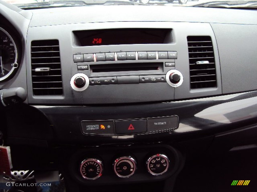 2012 Lancer Evolution MR - Apex Silver / Black Recaro photo #16