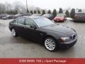 Black Sapphire Metallic 2008 BMW 7 Series 750Li Sedan