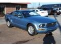 2006 Windveil Blue Metallic Ford Mustang V6 Deluxe Coupe  photo #6