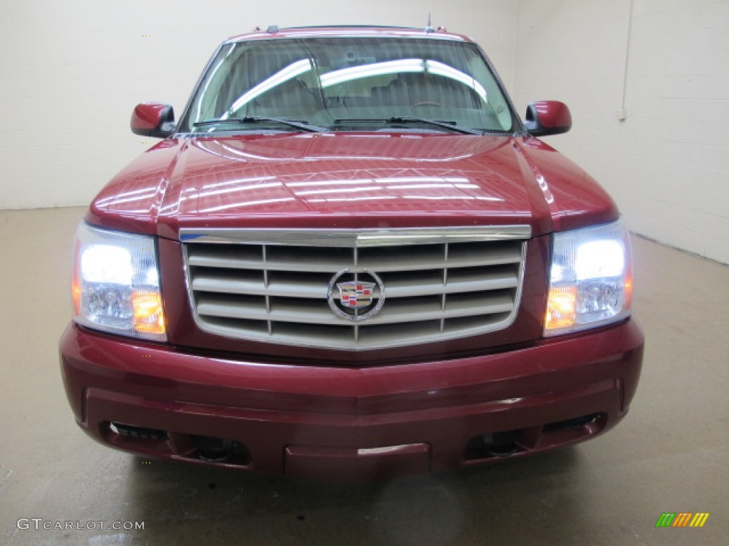 2005 Escalade ESV AWD - Red E / Shale photo #2