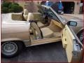  1981 SL Class 380 SL Roadster Parchment Interior