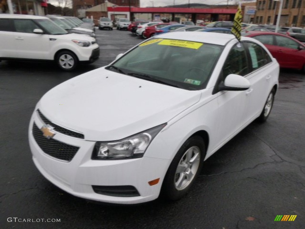2013 Cruze LT - Summit White / Medium Titanium photo #4