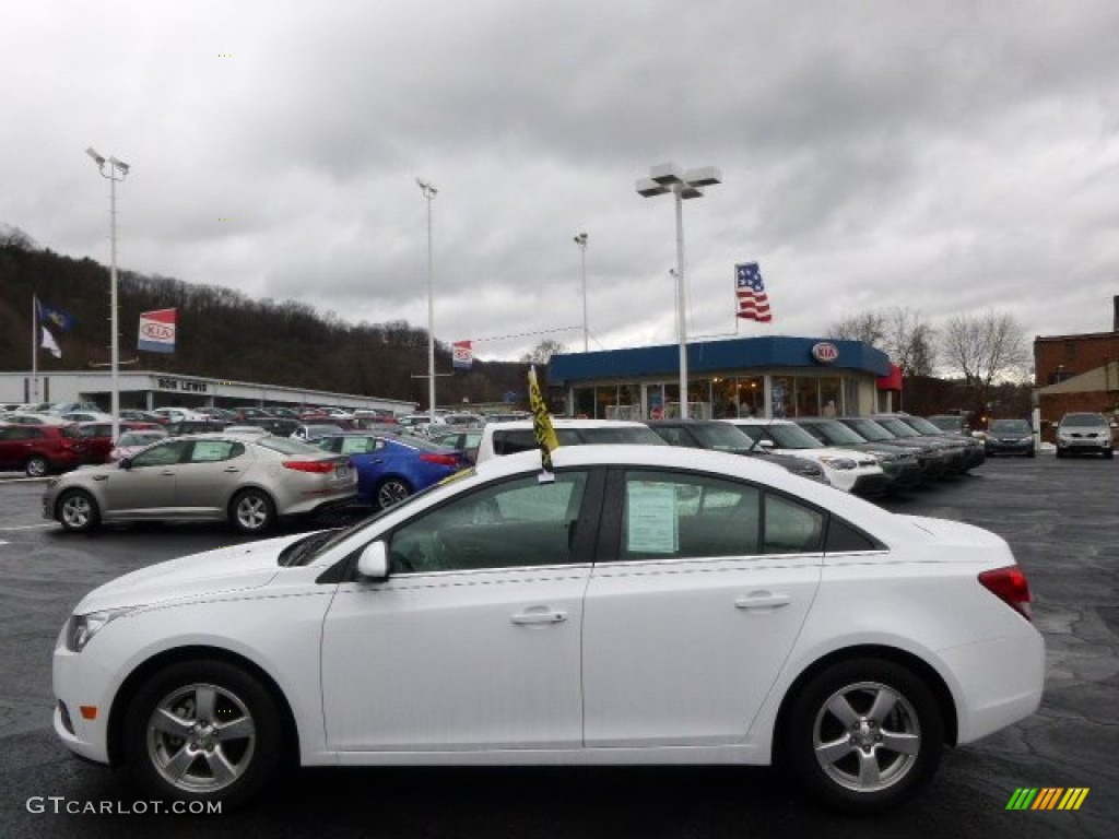 2013 Cruze LT - Summit White / Medium Titanium photo #5