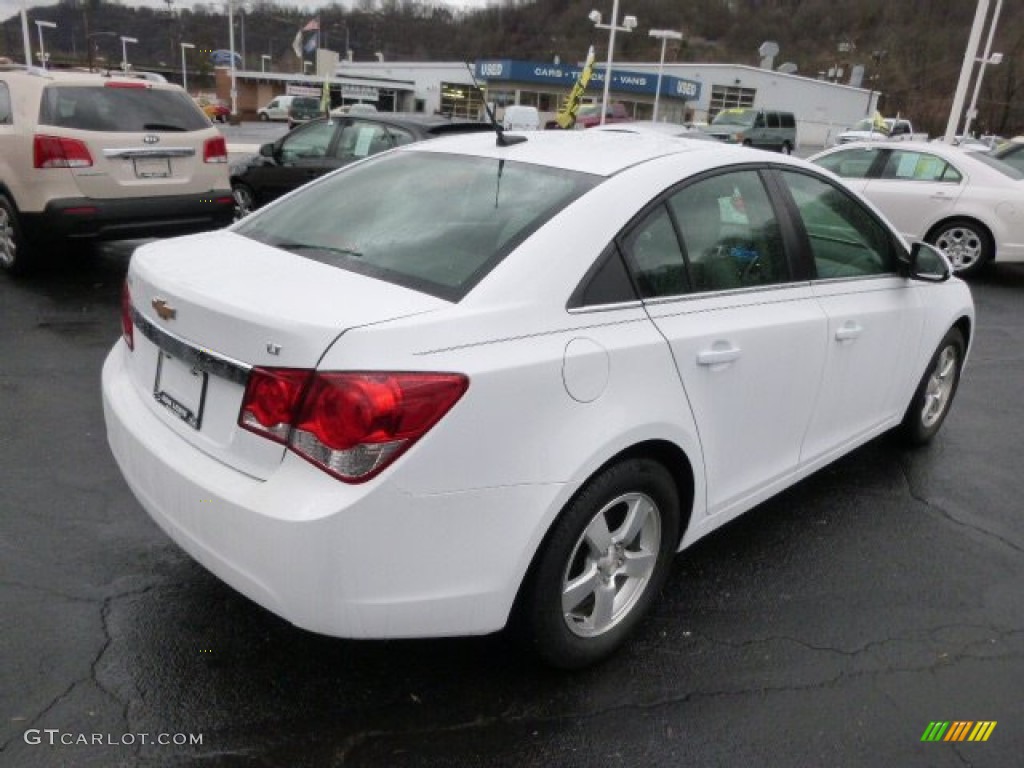 2013 Cruze LT - Summit White / Medium Titanium photo #8
