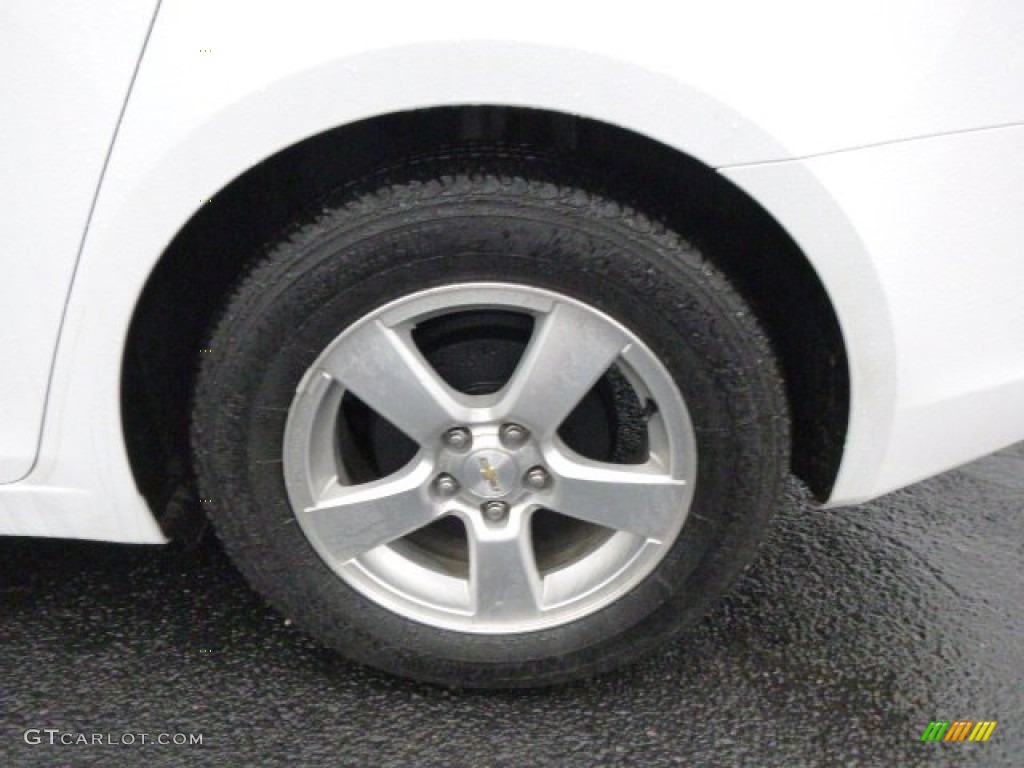 2013 Cruze LT - Summit White / Medium Titanium photo #9
