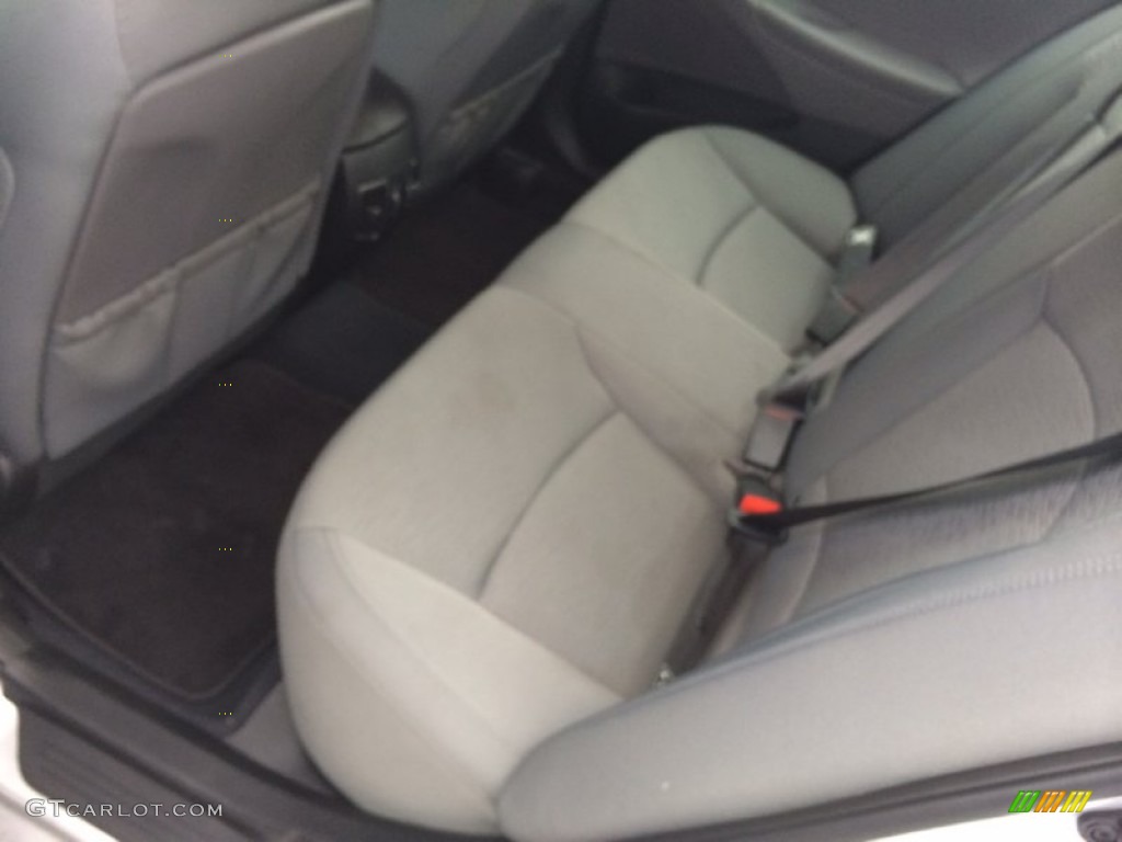 2011 Sonata Hybrid - Hyper Silver Metallic / Gray photo #46