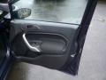 Charcoal Black 2013 Ford Fiesta SE Sedan Door Panel