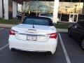 2012 Bright White Chrysler 200 Touring Convertible  photo #3