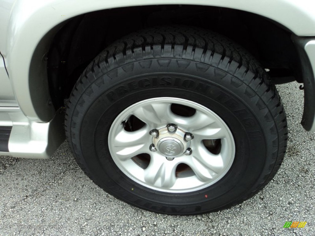 2001 4Runner SR5 - Millennium Silver Metallic / Gray photo #3