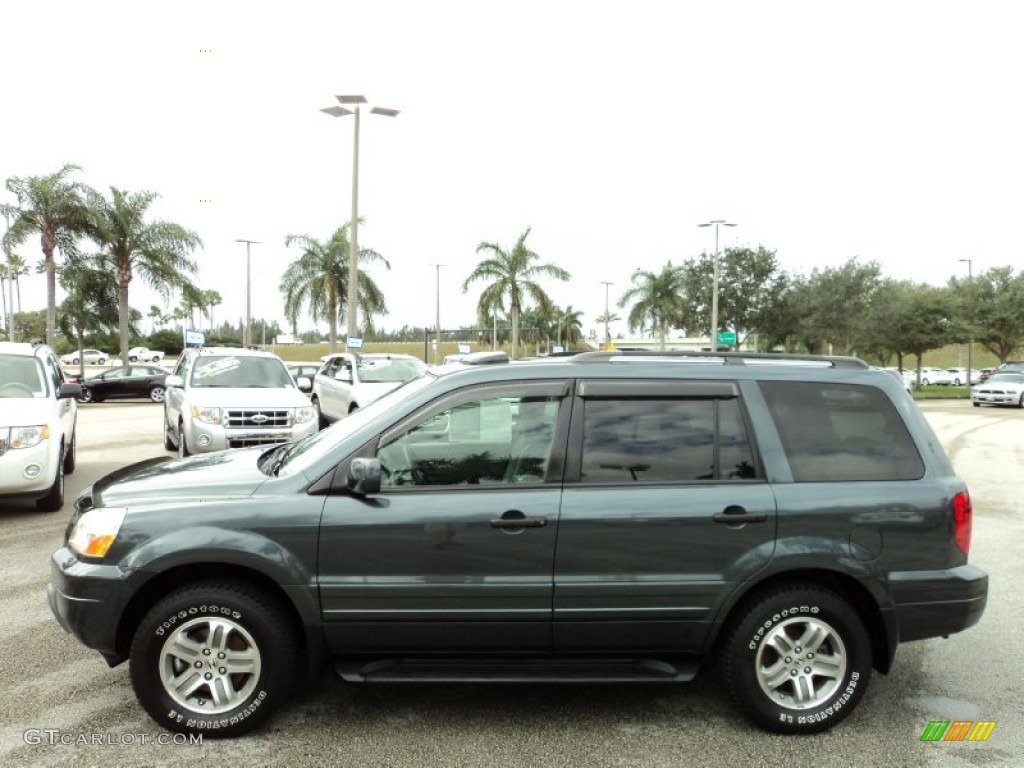 Sage Brush Pearl 2005 Honda Pilot EX-L 4WD Exterior Photo #89614136