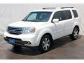 2014 White Diamond Pearl Honda Pilot Touring  photo #3
