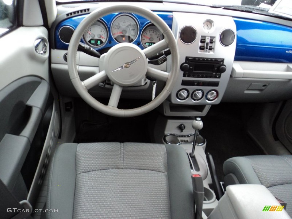 2006 PT Cruiser Limited - Electric Blue Pearl / Pastel Slate Gray photo #4