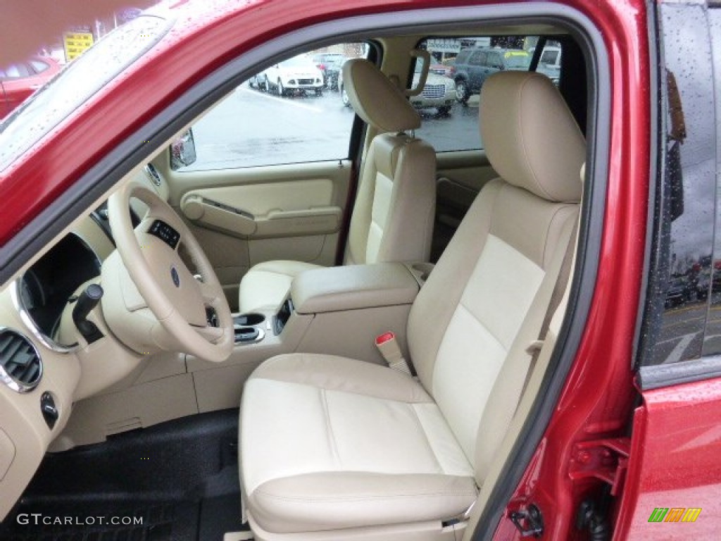 Camel/Sand Interior 2010 Ford Explorer Sport Trac Limited 4x4 Photo #89614995