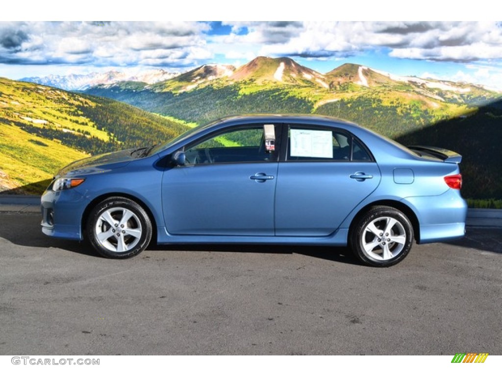 Tropical Sea Metallic 2012 Toyota Corolla S Exterior Photo #89616137