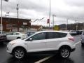 2013 White Platinum Metallic Tri-Coat Ford Escape SEL 2.0L EcoBoost 4WD  photo #5