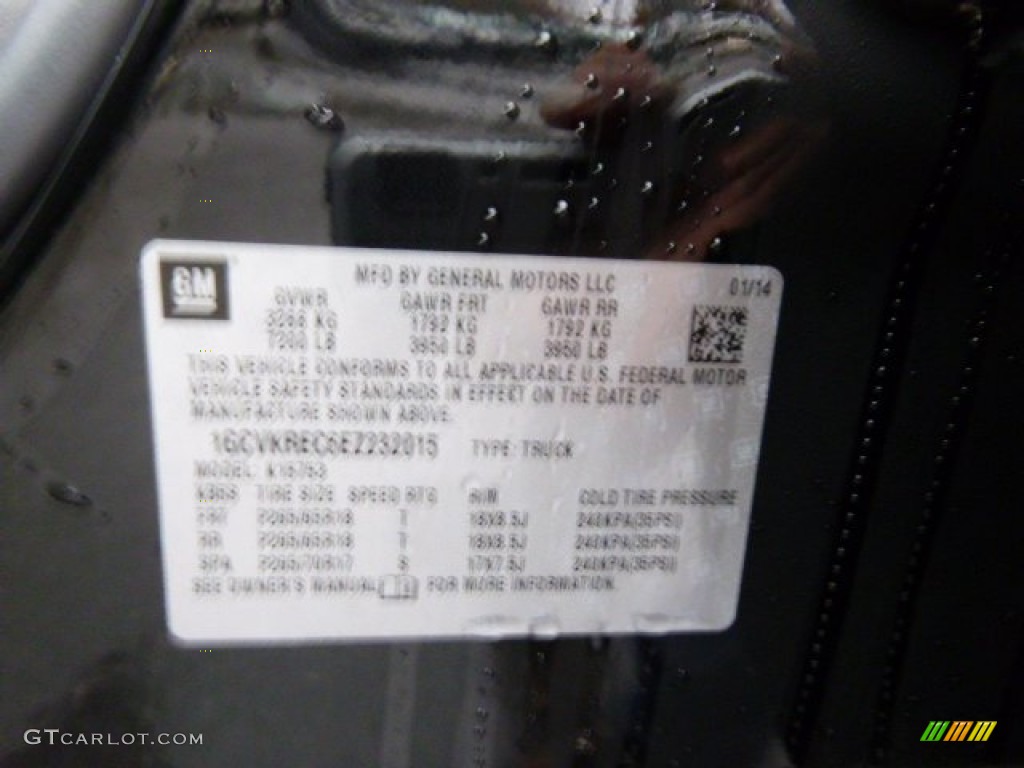 2014 Silverado 1500 LTZ Z71 Double Cab 4x4 - Black / Jet Black photo #20