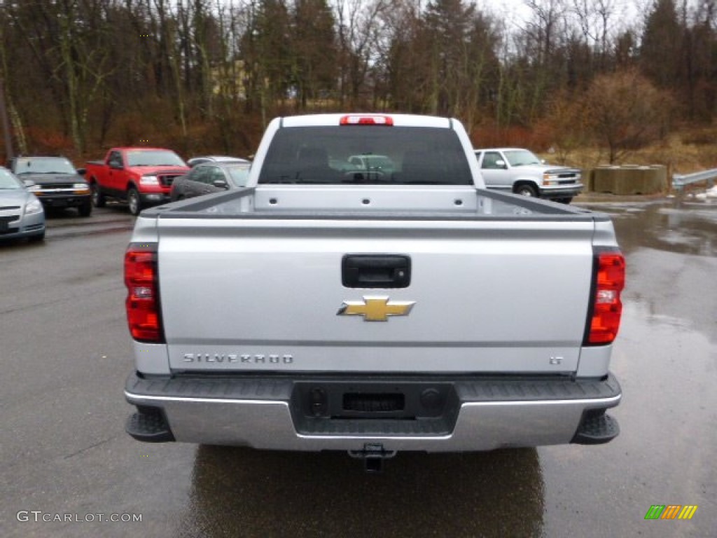 2014 Silverado 1500 LT Double Cab 4x4 - Silver Ice Metallic / Jet Black photo #6