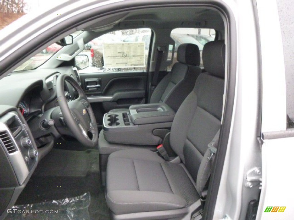 2014 Silverado 1500 LT Double Cab 4x4 - Silver Ice Metallic / Jet Black photo #10