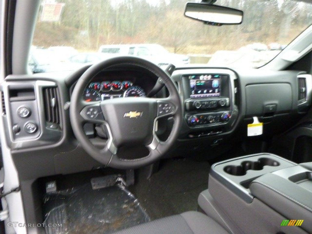 2014 Silverado 1500 LT Double Cab 4x4 - Silver Ice Metallic / Jet Black photo #12