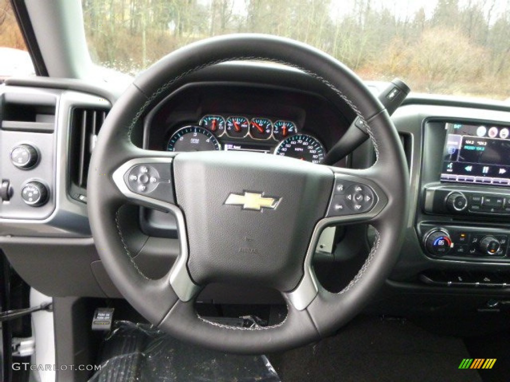 2014 Silverado 1500 LT Double Cab 4x4 - Silver Ice Metallic / Jet Black photo #18