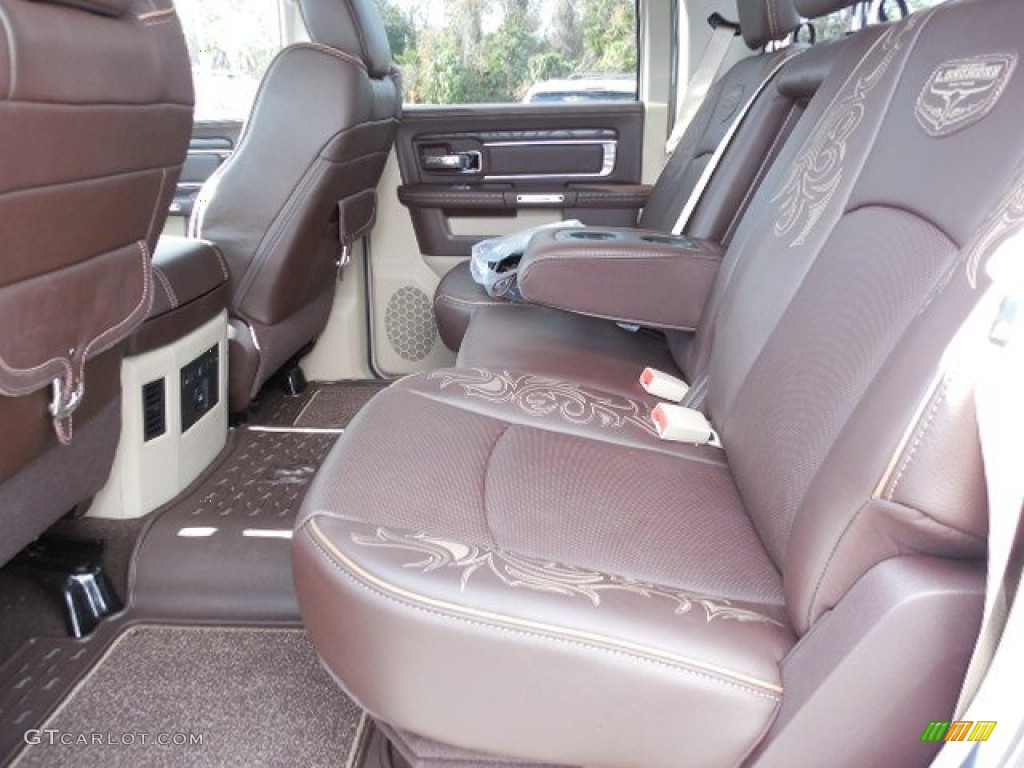 2014 Ram 2500 Laramie Longhorn Crew Cab 4x4 Rear Seat Photo #89619467