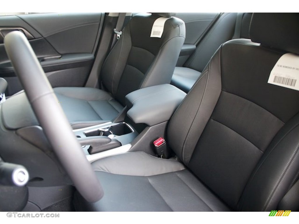 2014 Accord EX-L Sedan - Alabaster Silver Metallic / Black photo #11