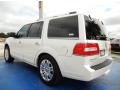 2012 White Platinum Metallic Tri-Coat Lincoln Navigator 4x2  photo #3
