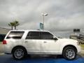 2012 White Platinum Metallic Tri-Coat Lincoln Navigator 4x2  photo #6