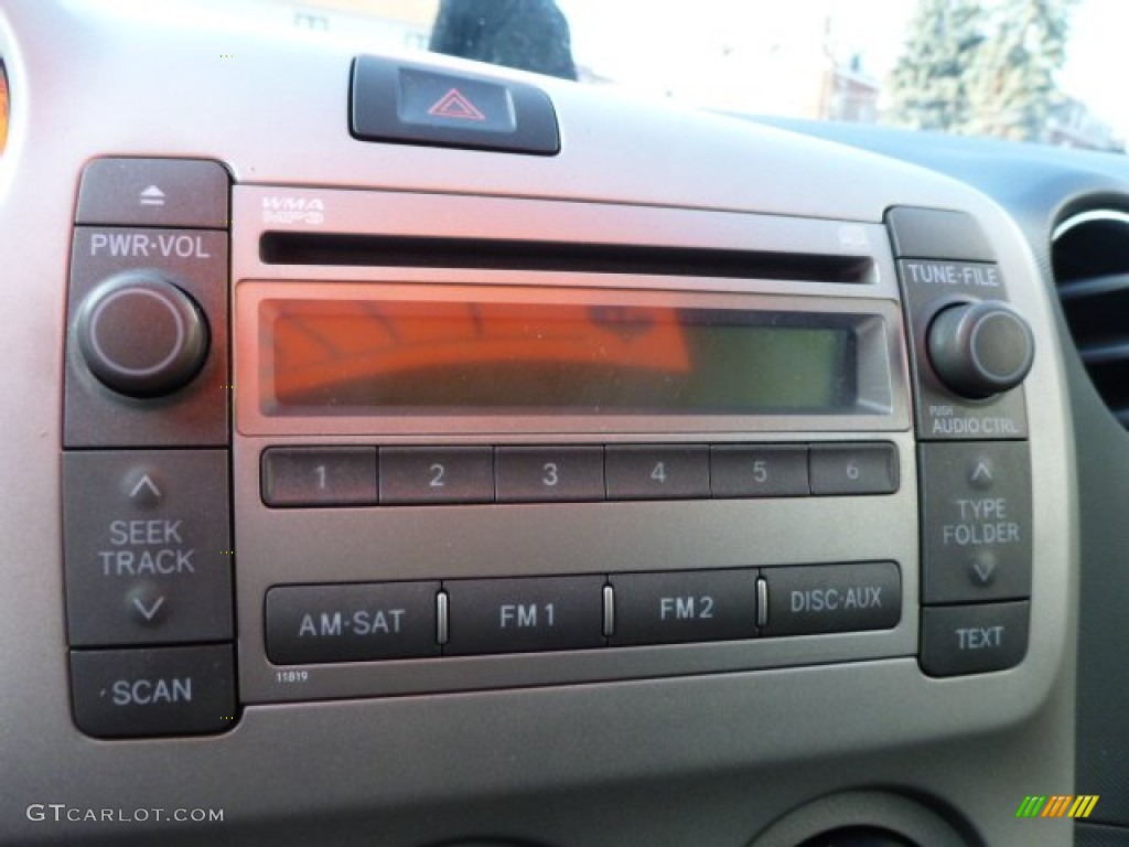 2009 Toyota Matrix S Audio System Photo #89620868