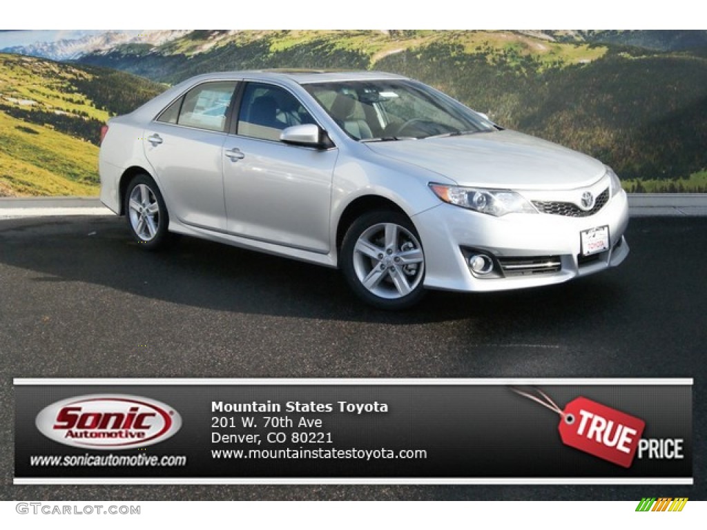 2014 Camry SE - Classic Silver Metallic / Black/Ash photo #1