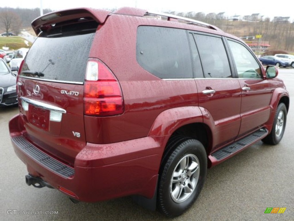 2008 GX 470 - Salsa Red Pearl / Ivory photo #6