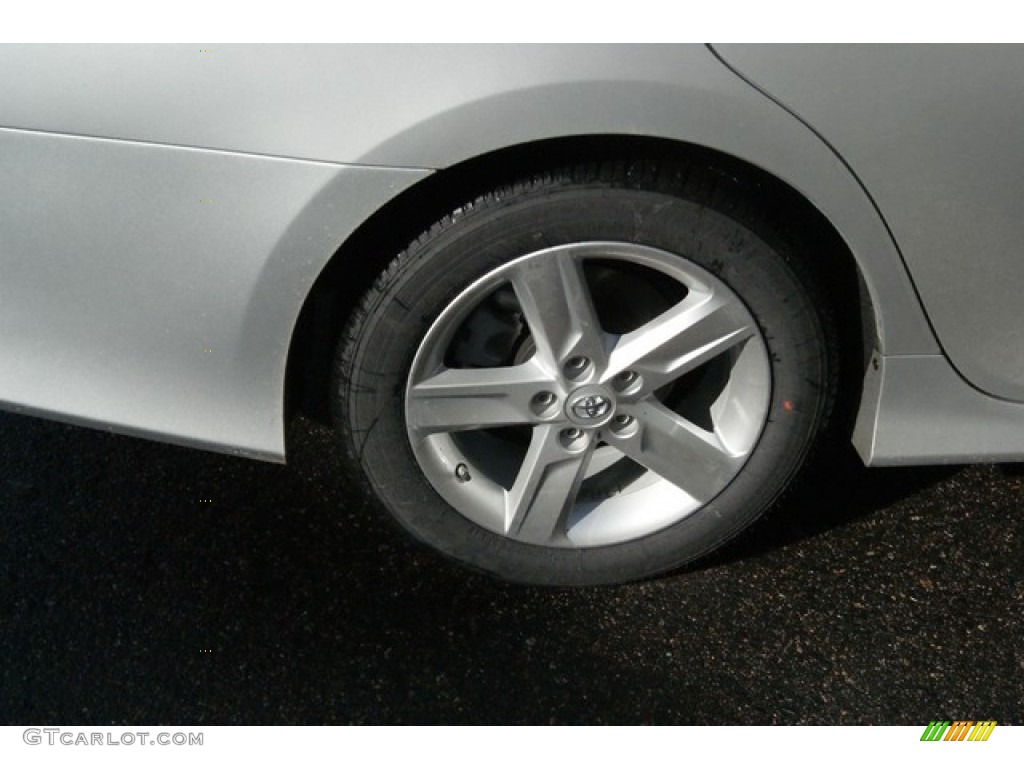 2014 Camry SE - Classic Silver Metallic / Black/Ash photo #9