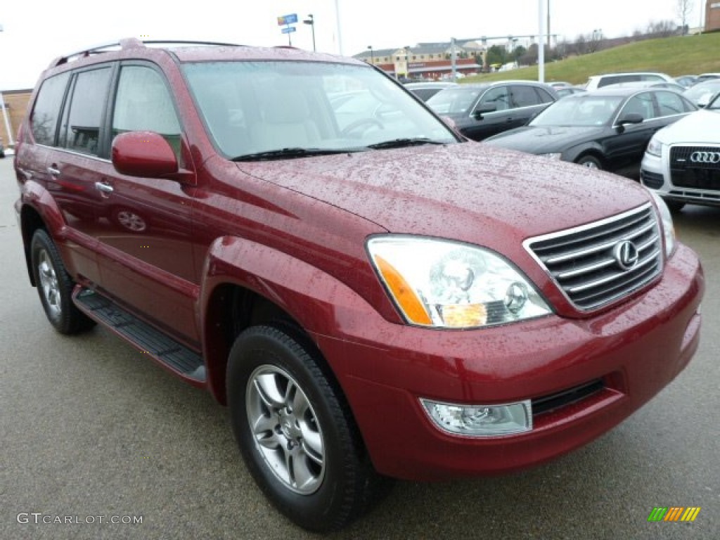 Salsa Red Pearl 2008 Lexus GX 470 Exterior Photo #89622319